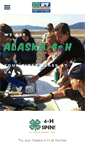 Mobile Screenshot of alaska4h.org