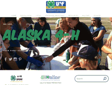 Tablet Screenshot of alaska4h.org